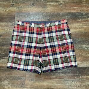 Brooks Brothers Men's 44W Authentic Indian Cotton Madras Plaid Shorts